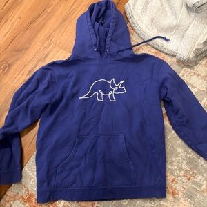 Blue Dinosaur Hoodie
